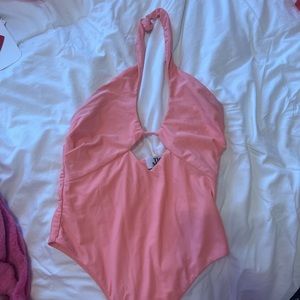 Tiger Mist Size M peach bodysuit